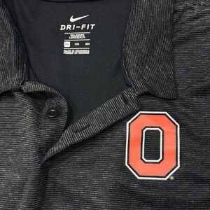 The Ohio State Buckeyes Men’s Golf Shirt - 3XL Dri-Fit Nike Black